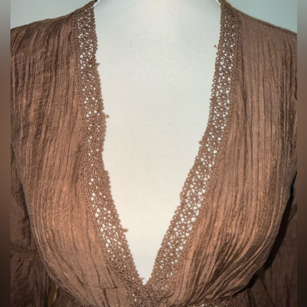 Shein Brown Romper Size S - Picture 2 of 4